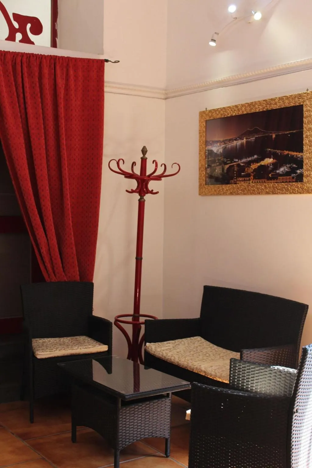 Lobby, Hotel Santuario Pompei, Naples