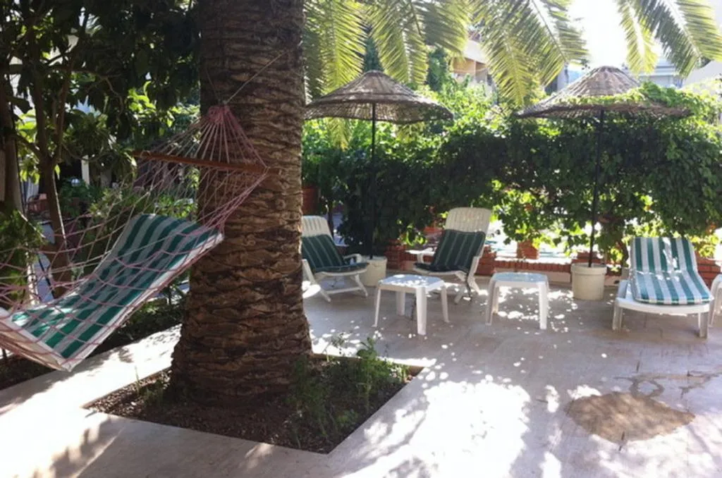 Terrace, Green Palm Hotel, Dalaman