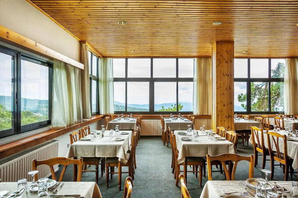 Restaurant, Troodos Hotel, Cyprus