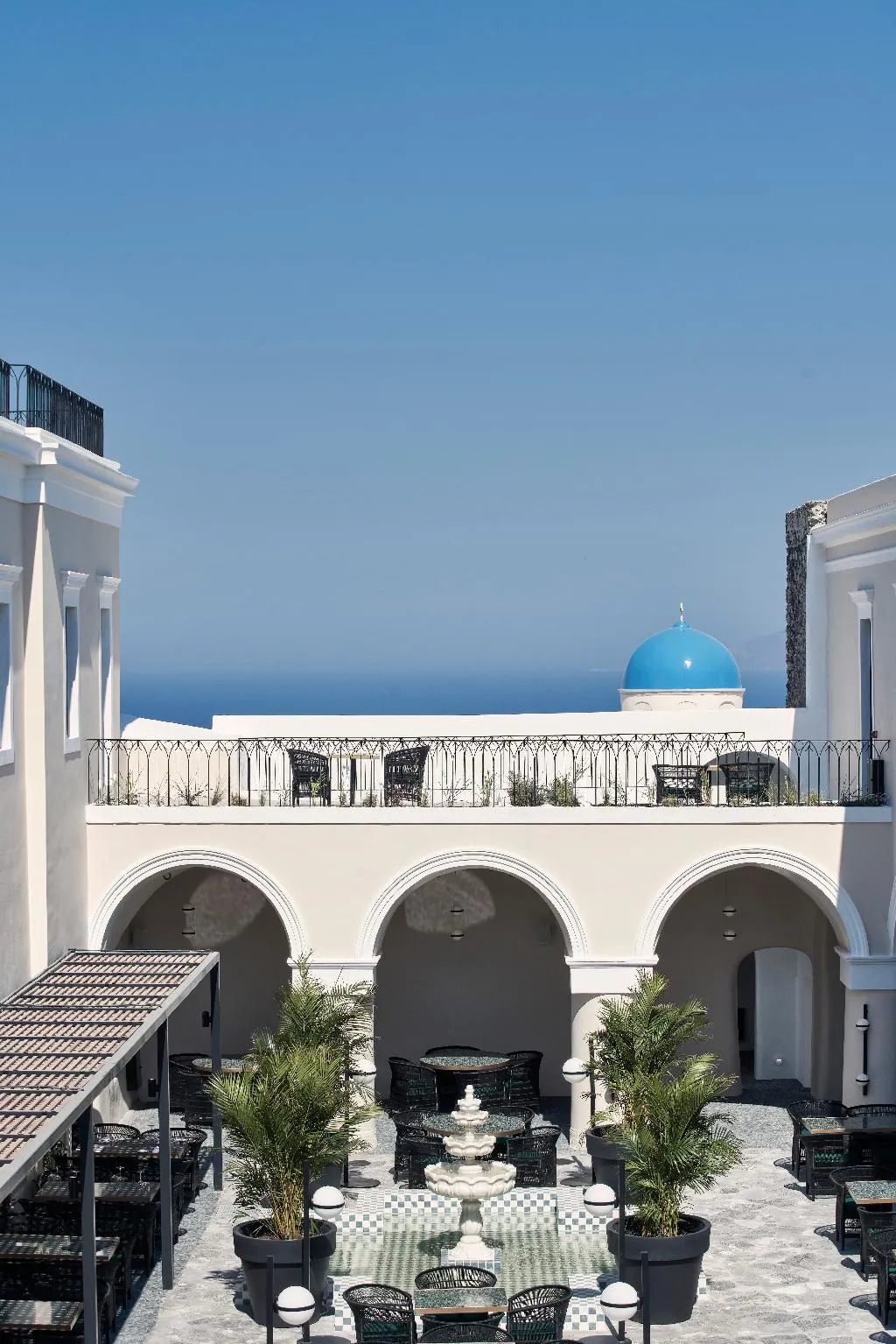 Restaurant, Katikies Garden Santorini - The Leading Hotels, Santorini