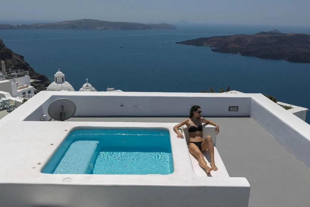 Terrace, Aria Suites, Santorini