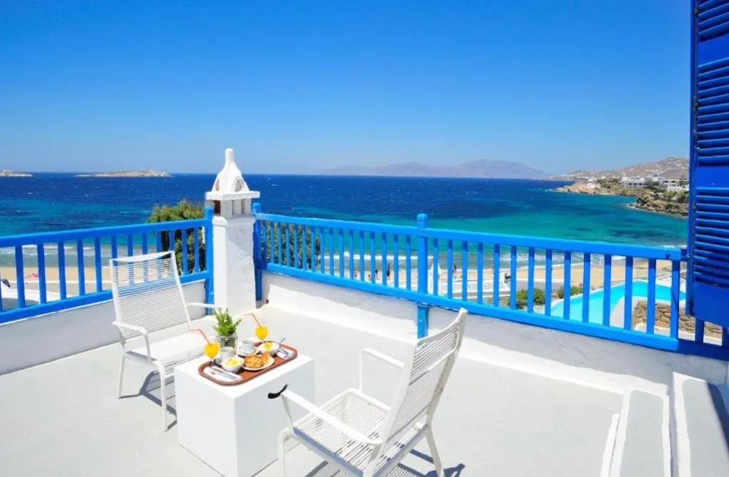 General view, Mykonos Beach, Mykonos