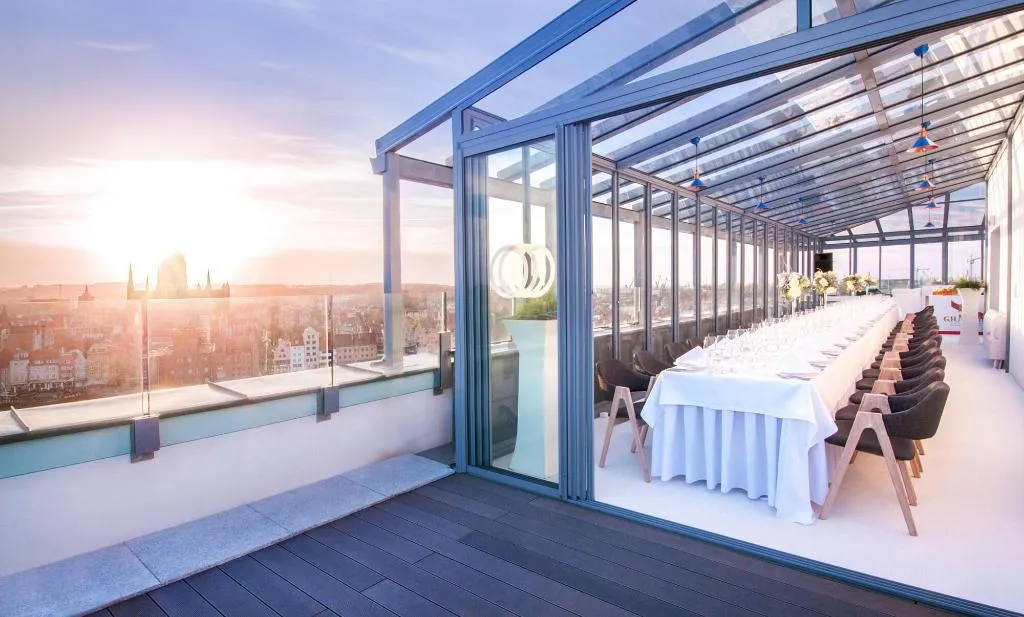 Terrace, Marina Club Hotel, Gdansk