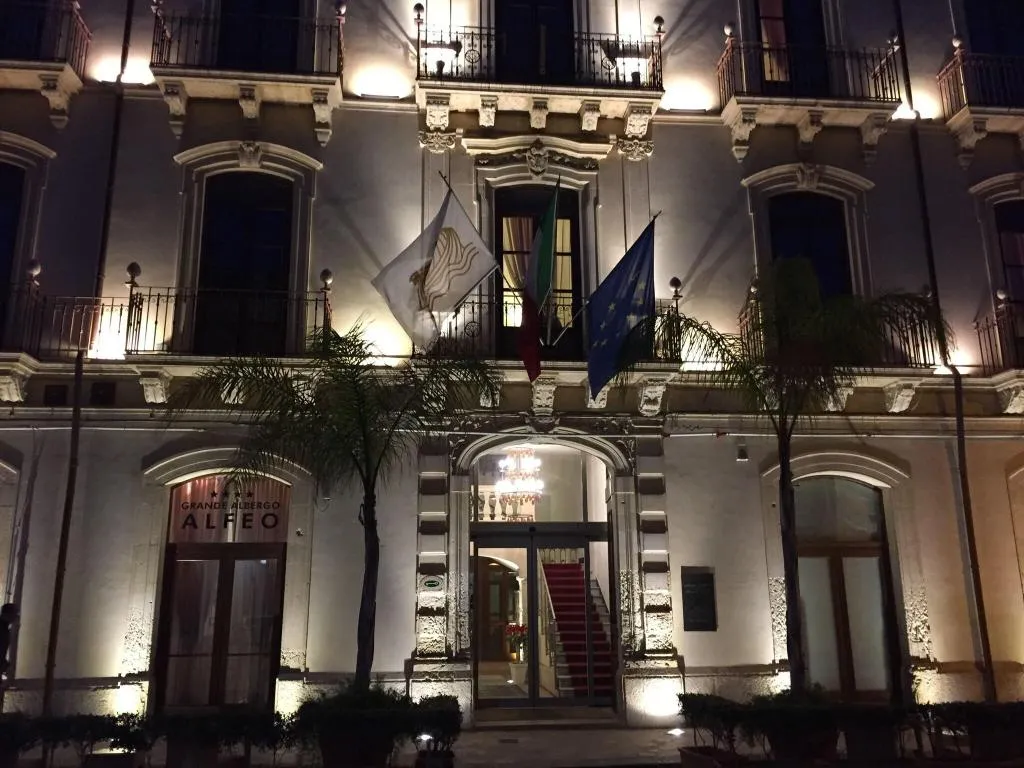 General view, Grande Albergo Alfeo, Catania