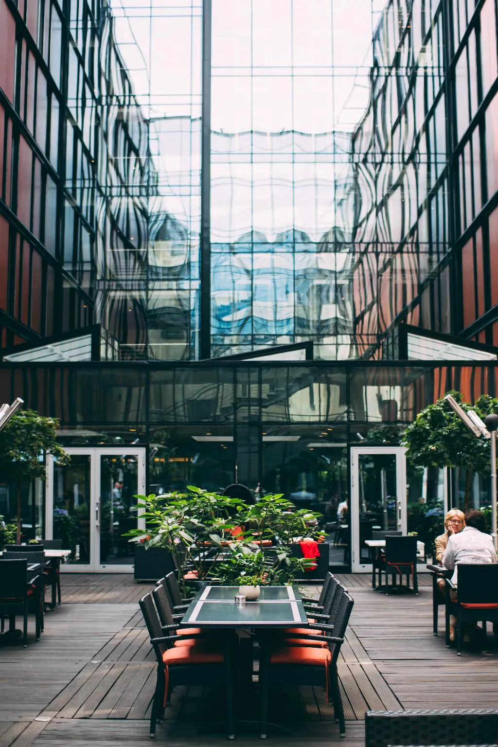 Terrace, Radisson Blu Elizabete Hotel, Riga