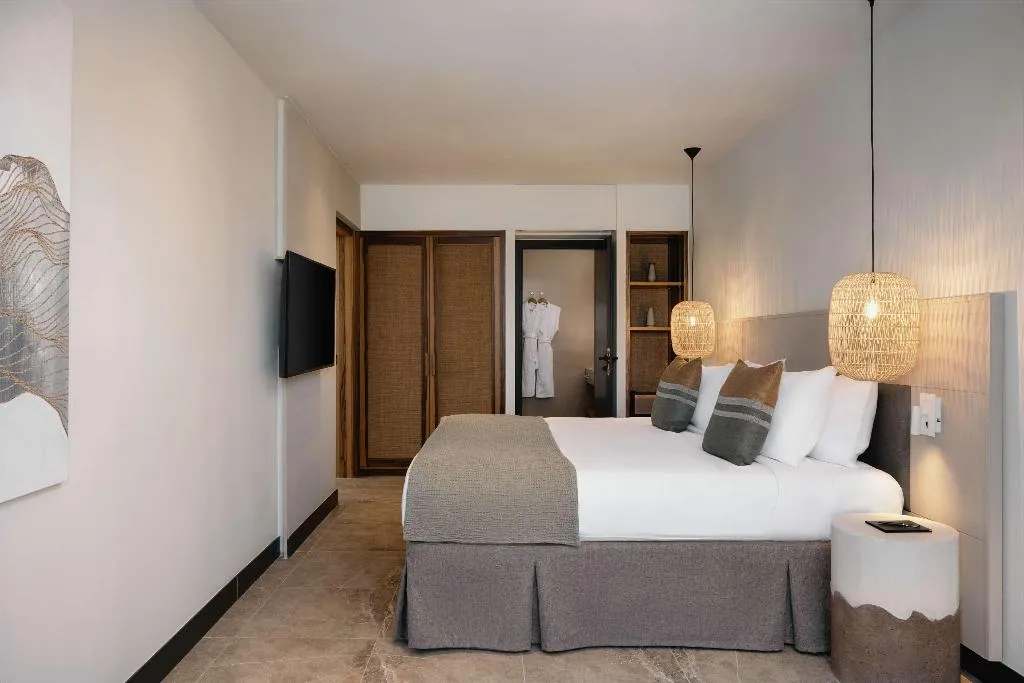 SUITE KING SIZE BED Room, Domes Aulus Elounda, Curio Collection by Hilton, Crete