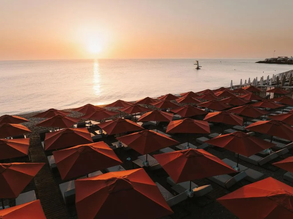 Beach, Grande Albergo Delle Rose, Rhodes