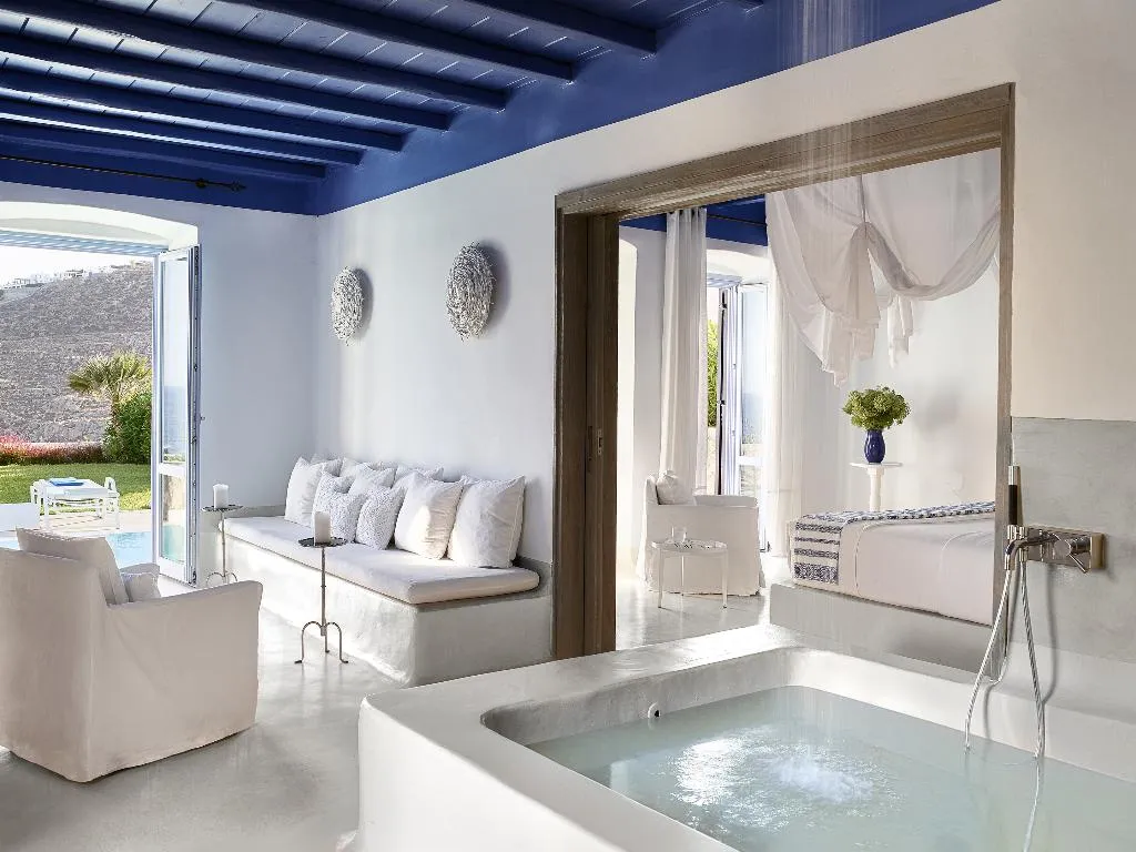 VILLA TWO BEDROOMS WITH PRIVATE POOL Room, Mykonos Blu, A Resort to Live, Mykonos