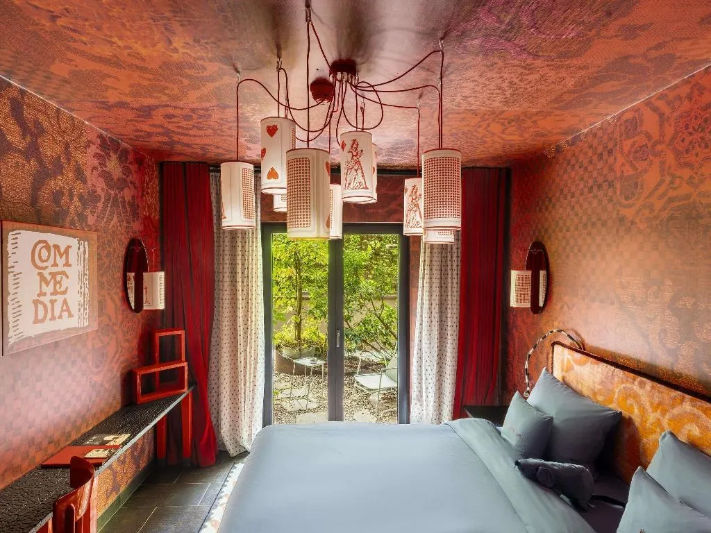 DOUBLE GARDEN VIEW Room, 25hours Hotel Piazza San Paolino, Florence