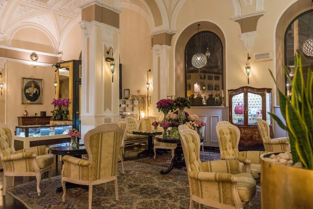 Lobby, Bernini Palace, Florence