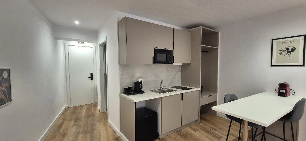 STUDIO DELUXE ONE BEDROOM Room, Figleaf Kypseli, Athens