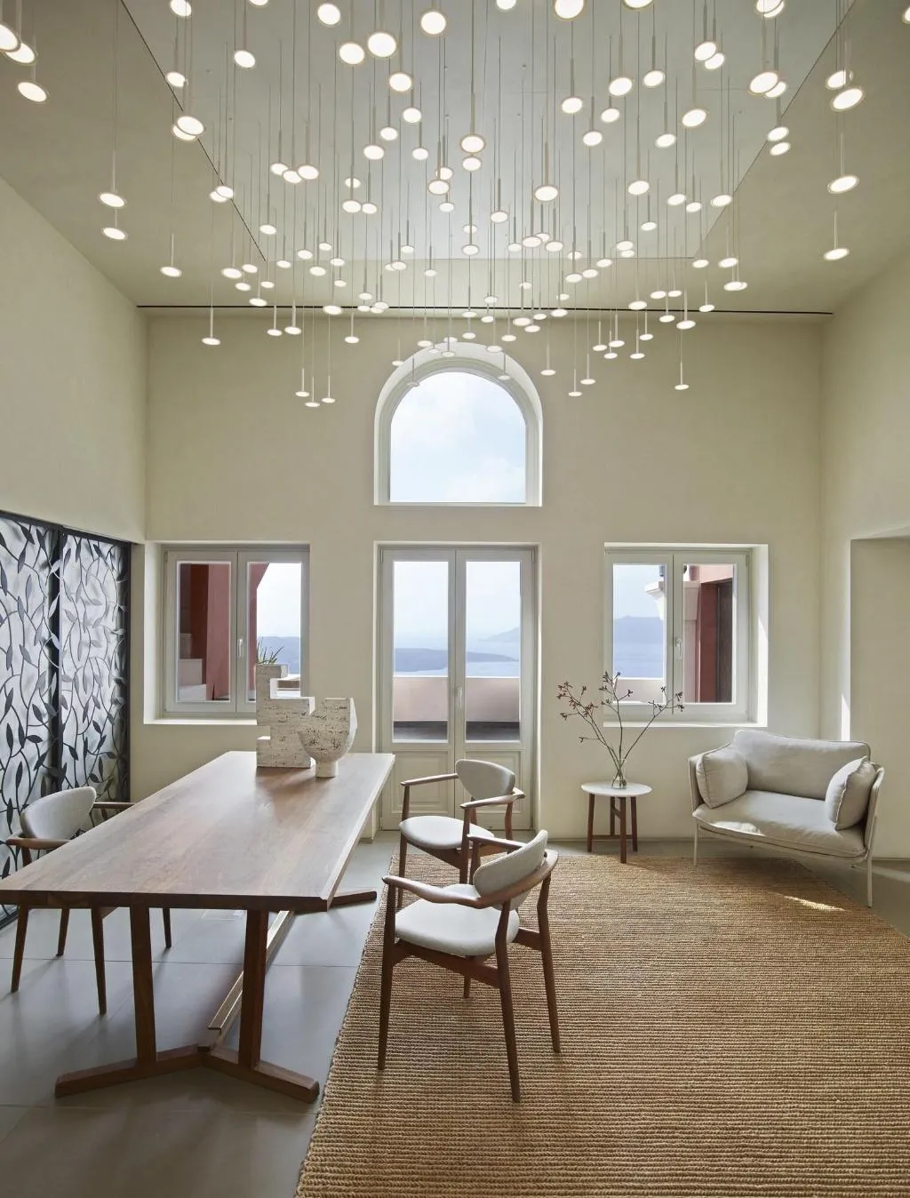 Lobby, Villa Bordeaux, Santorini