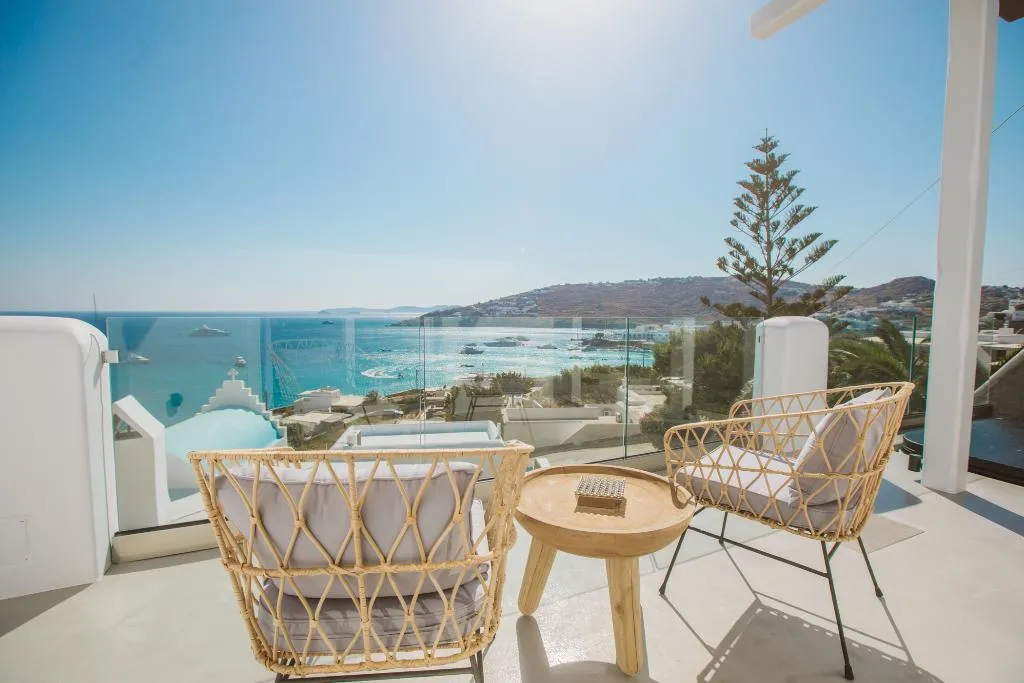 General view, Seacode Villa, Mykonos