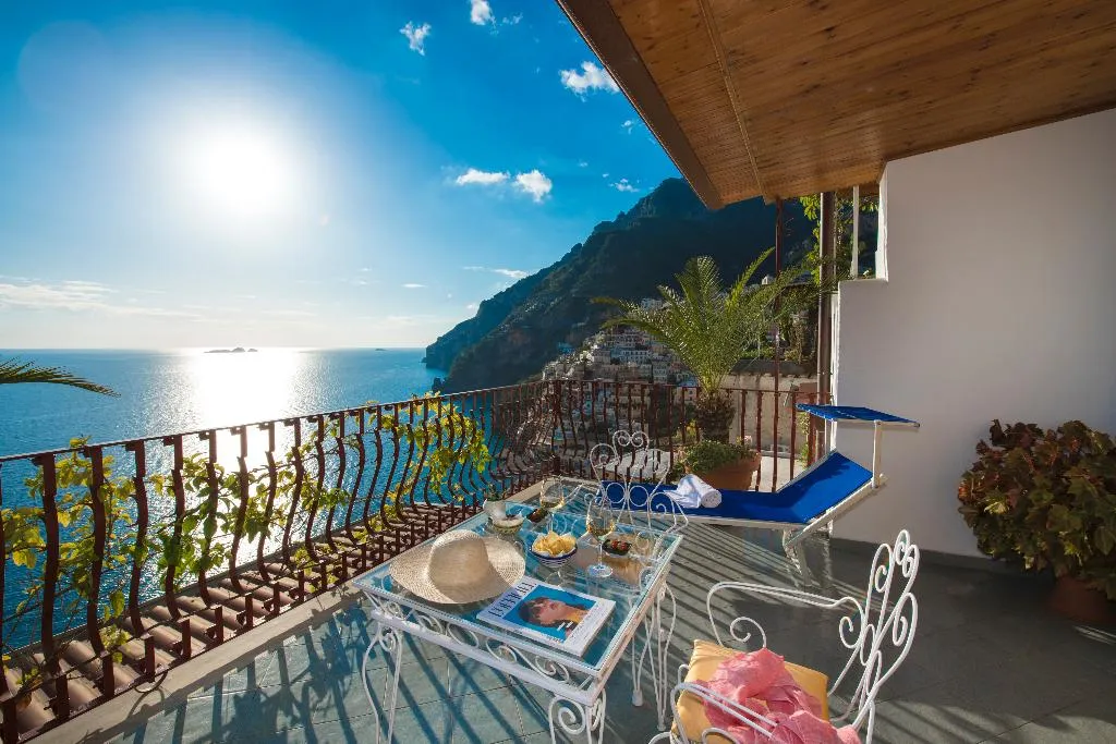 Terrace, Eden Roc Positano, Naples