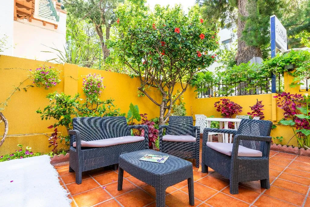 Terrace, Hotel Elcano, Costa Del Sol