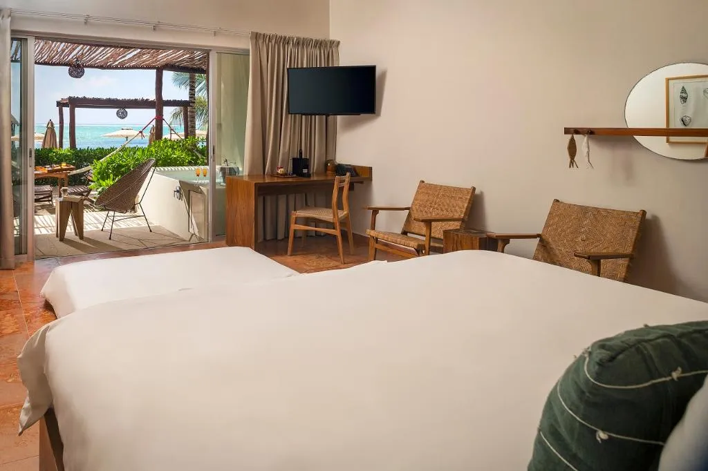SUITE BEACH FRONT Room, Mereva Tulum, Cancun Area