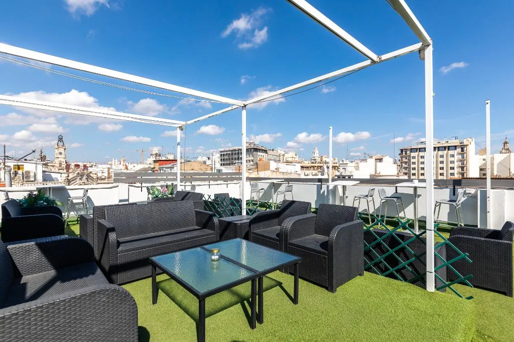 Terrace, Sweet Hotel Continental, Valencia