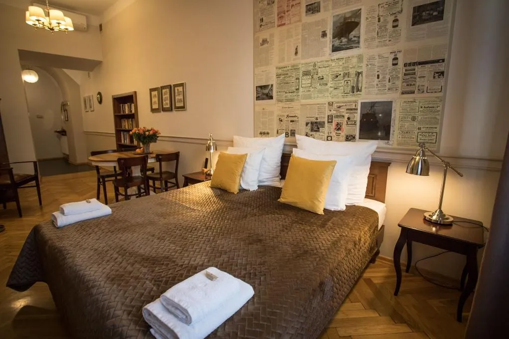 Room, Scharffenberg Apartments Main Square, Krakow