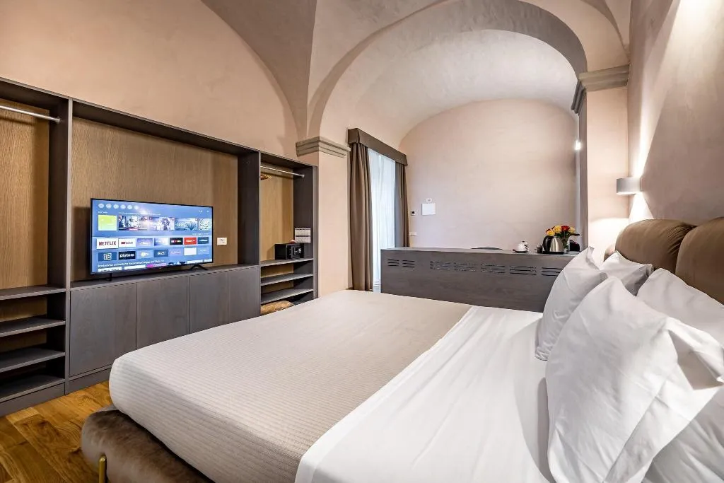 Double or Twin SUPERIOR GARDEN VIEW Room, Hotel La Scaletta, Florence
