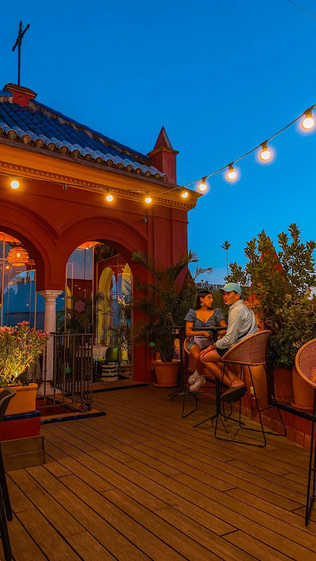 Terrace, Palacio Pinello, Seville