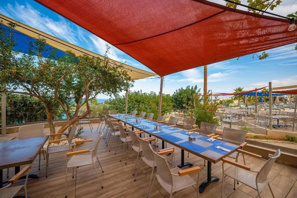 Terrace, Royal & Imperial Belvedere Resort, Crete