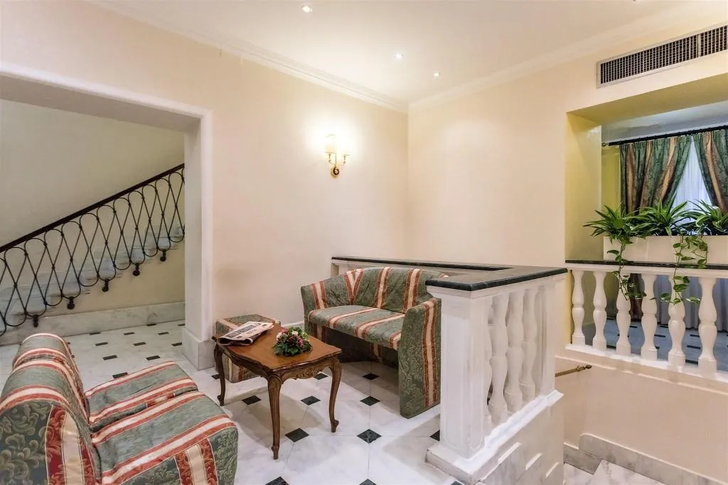 Lobby, Raeli Hotel Floridia, Rome