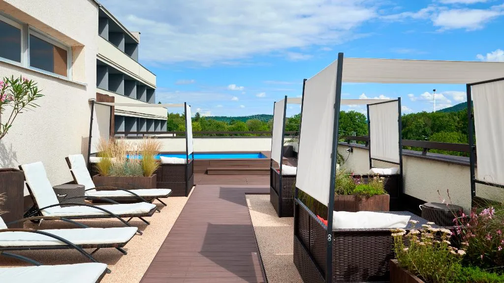 Terrace, OREA Resort Santon, Prague