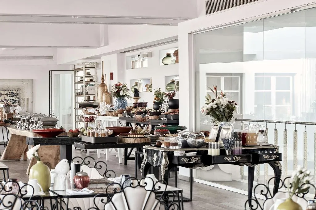 Restaurant, Myconian Villa Collection Preferred Hotels, Mykonos