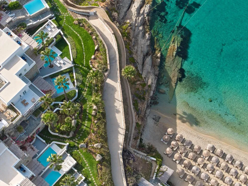 SUITE WITH PRIVATE POOL Room, Mykonos Blu, A Resort to Live, Mykonos