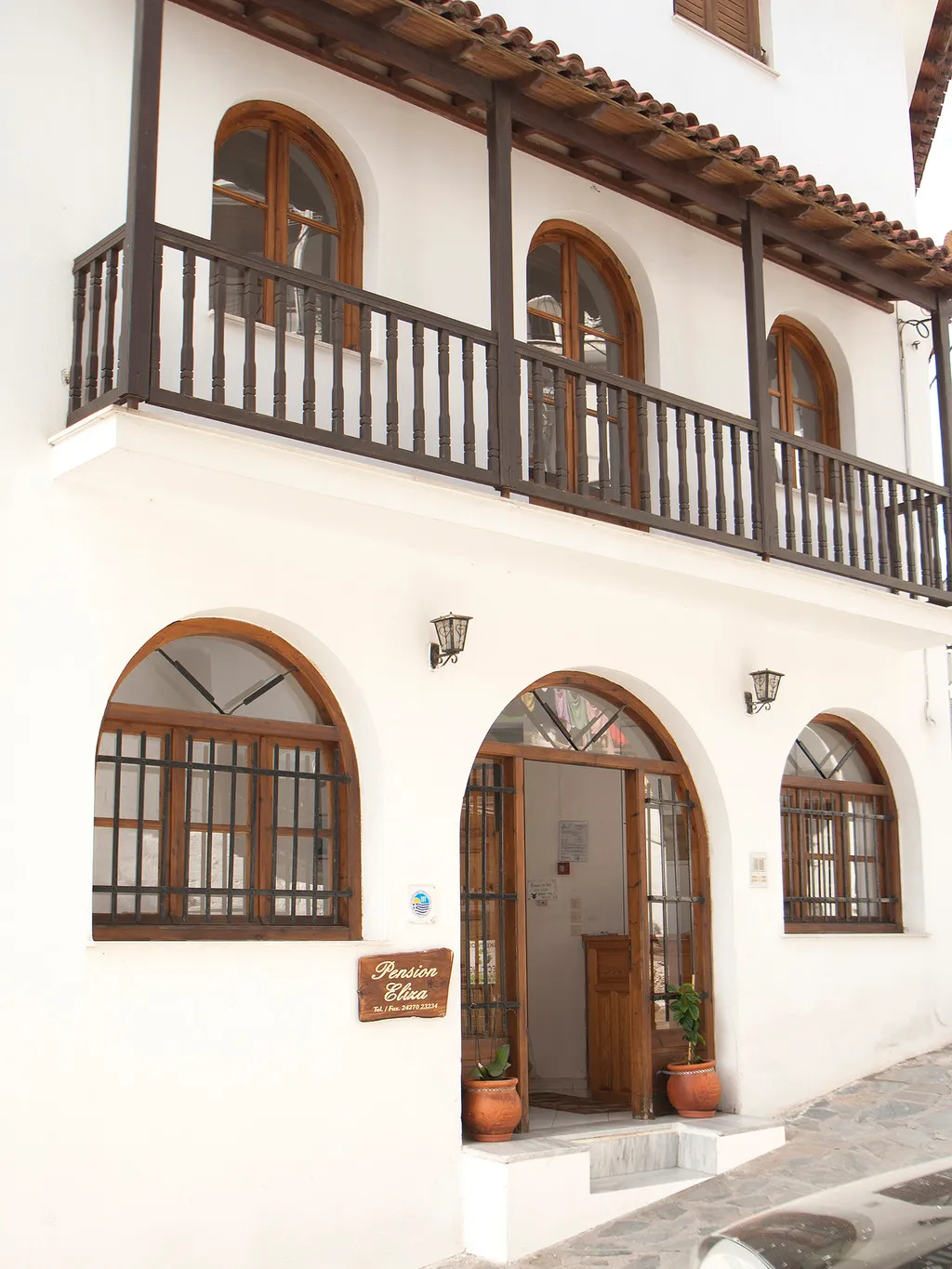 General view, Pension Eliza, Skiathos