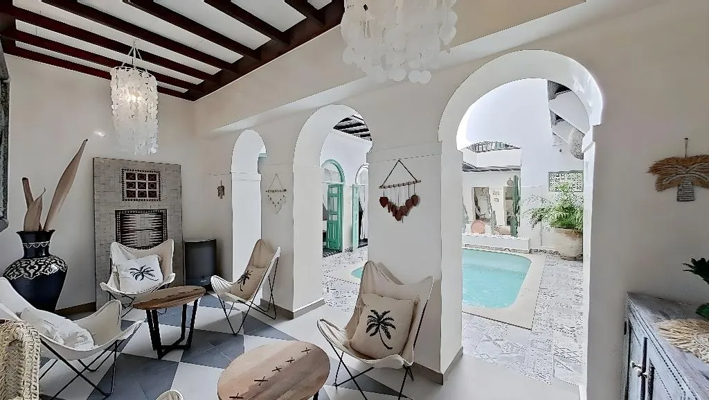 Lobby, Riad El Grably, Marrakech