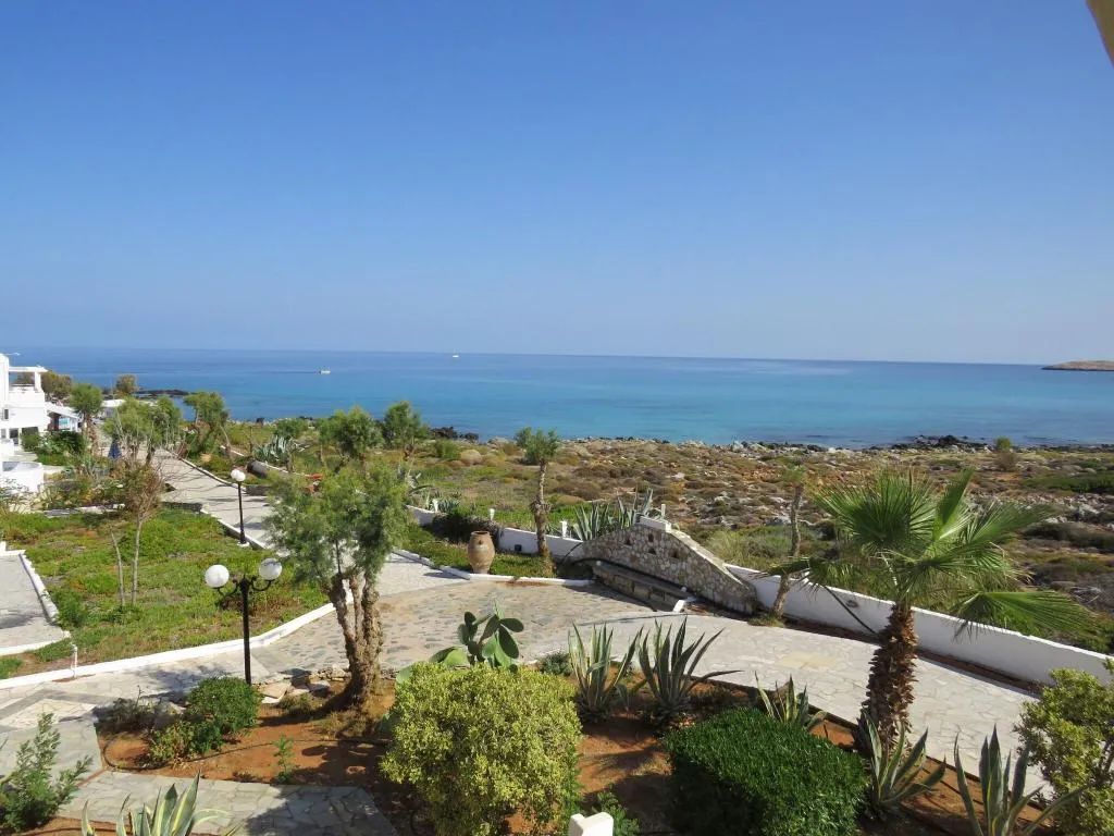 Terrace, Blue Beach, Crete