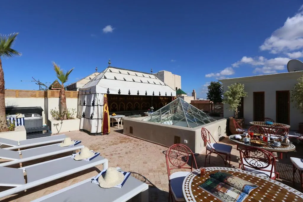 General view, Riad Enchanté, Marrakech