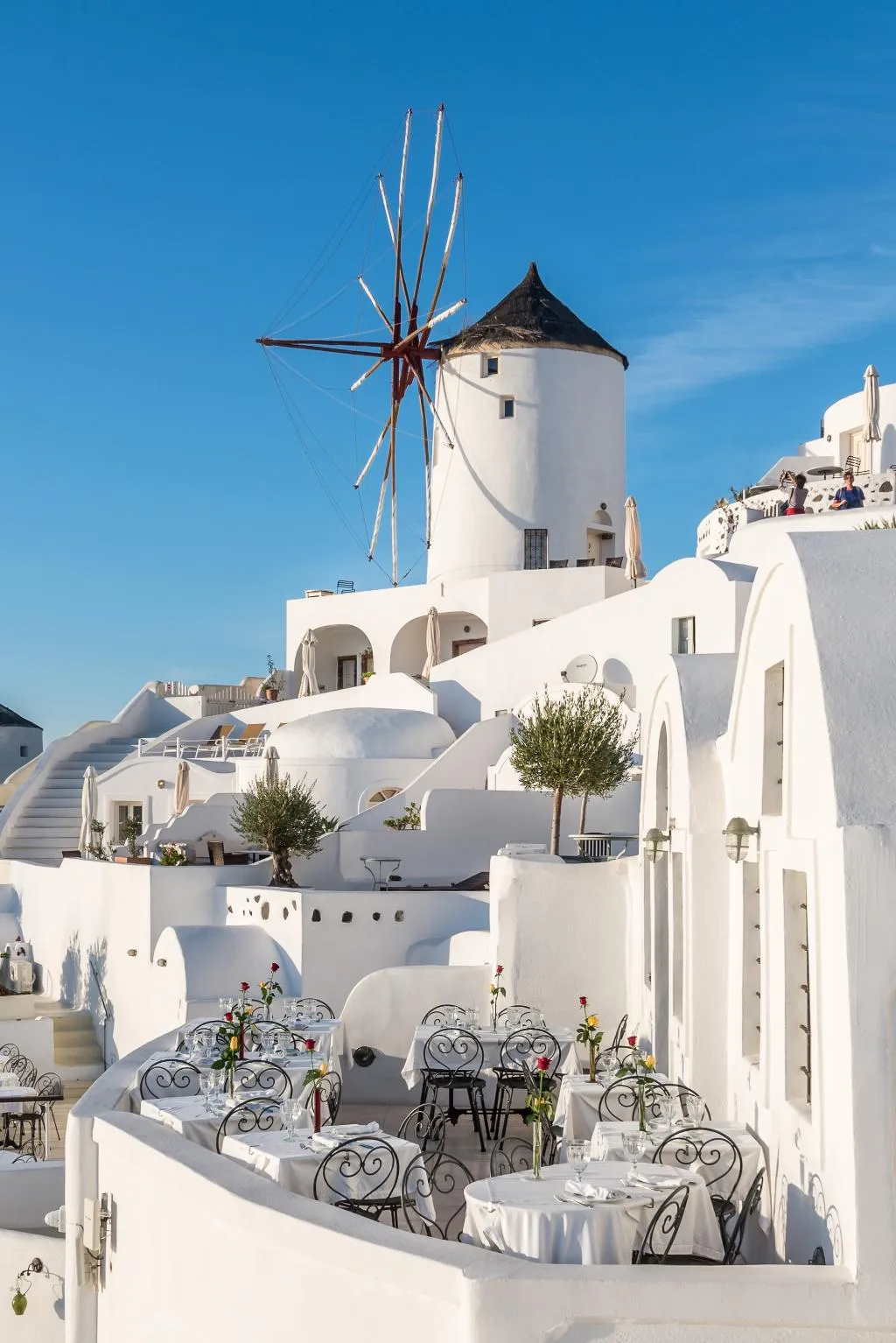 Restaurant, Fanari Villas, Santorini