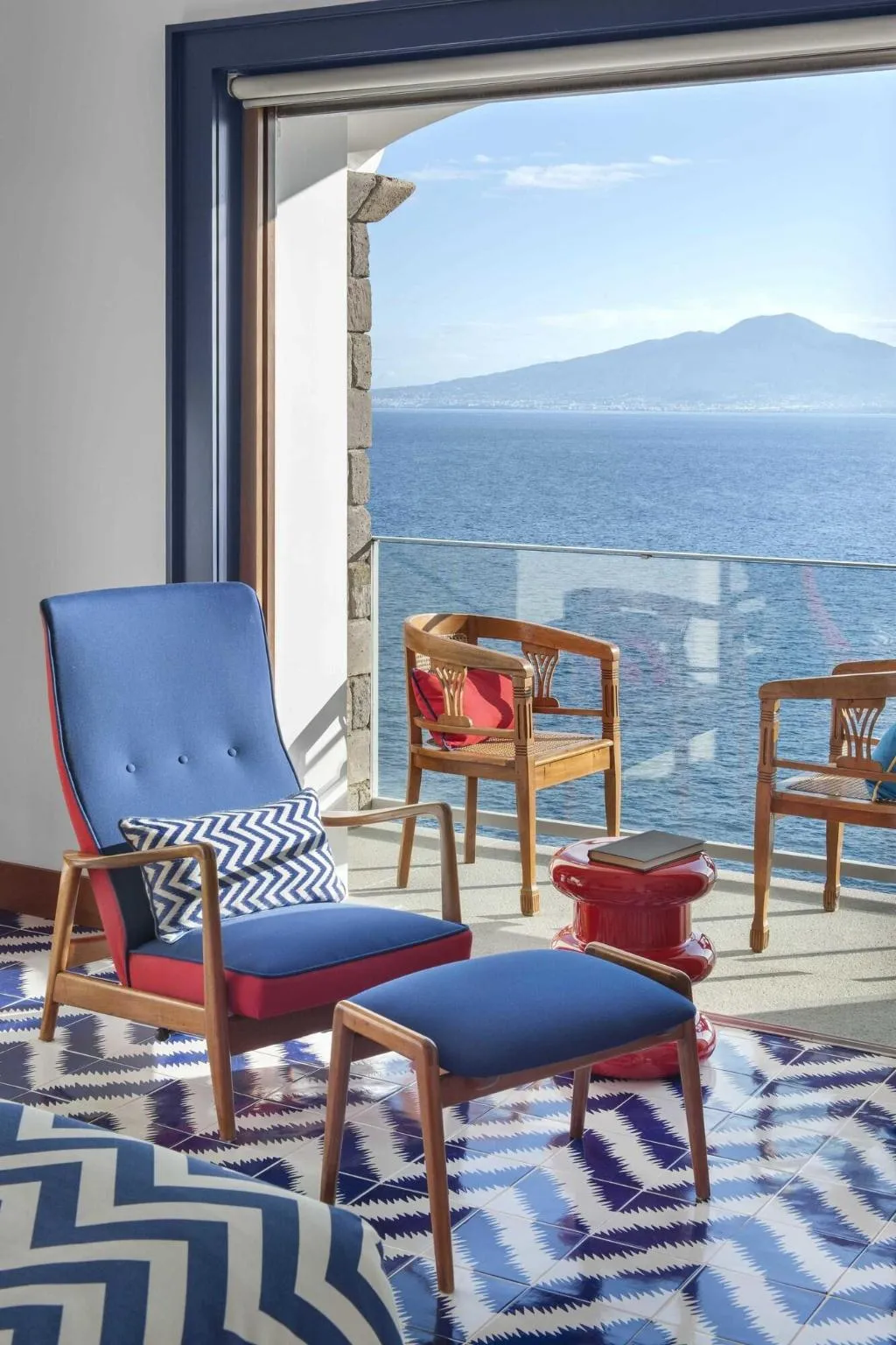 JUNIOR SUITE SEA VIEW WITH BALCONY Room, Maison La Minervetta, Naples