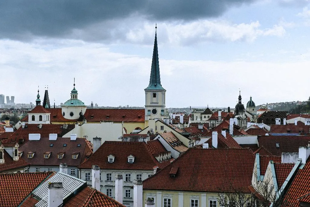 General view, Golden Well, Prague