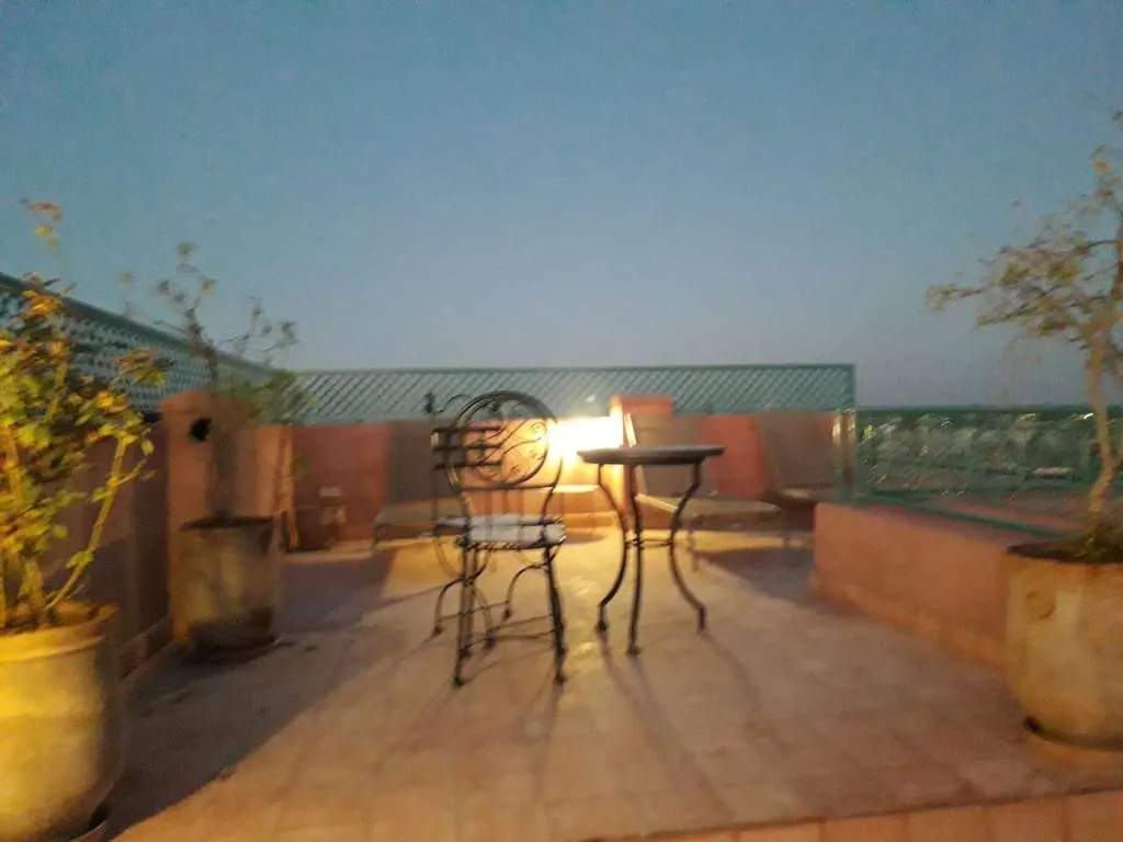 General view, Riad Bianca, Marrakech