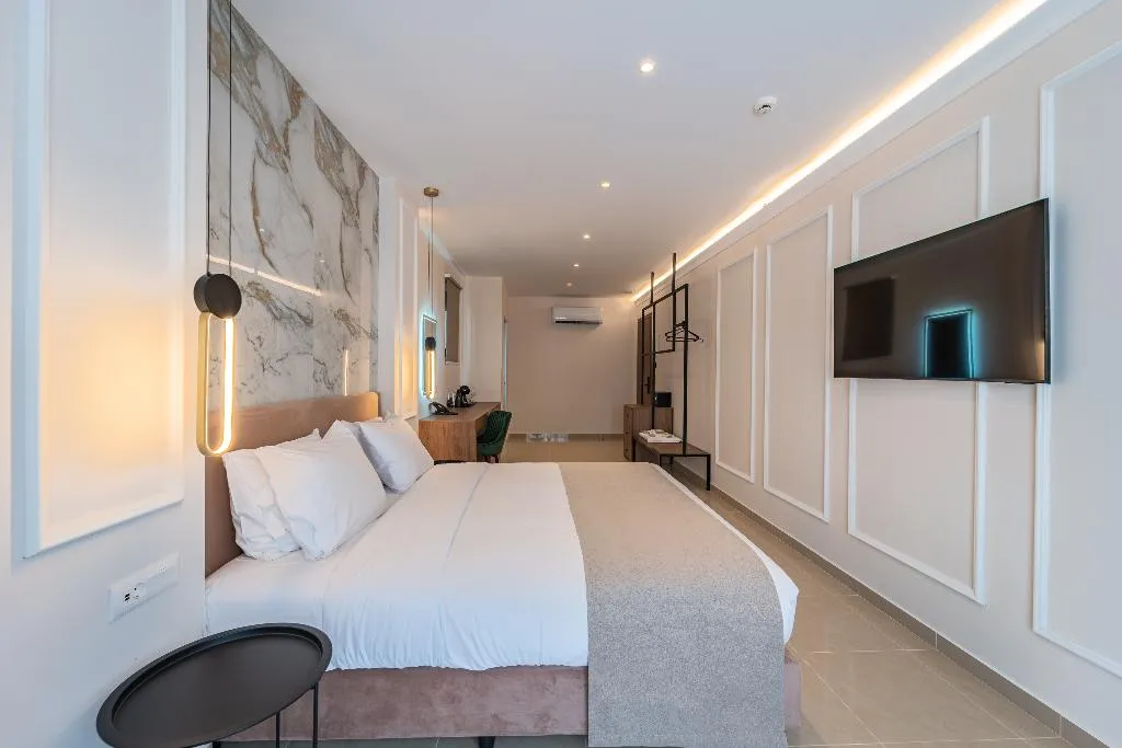 Double or Twin DELUXE TWO BEDS Room, Philia Center Suites, Rhodes