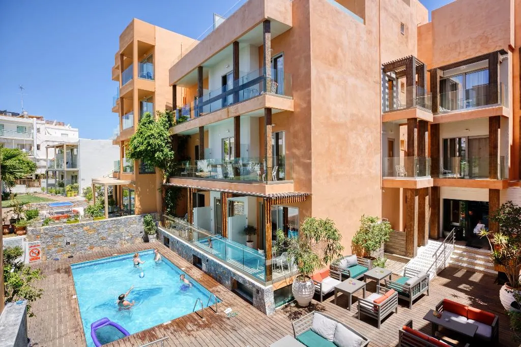 Pool, Palmera Beach Hotel & Spa, Crete
