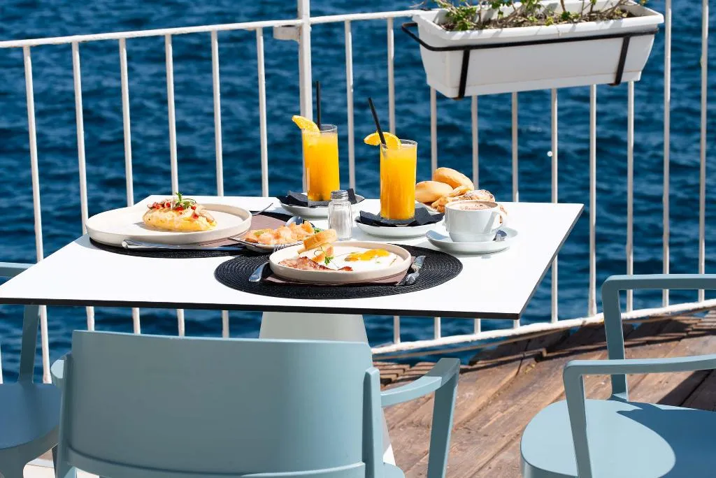 Restaurant, Hotel Admiral, Naples
