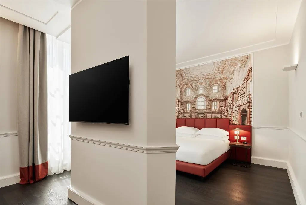 JUNIOR SUITE QUEEN SIZE BED Room, Palazzo Caracciolo Naples, Naples