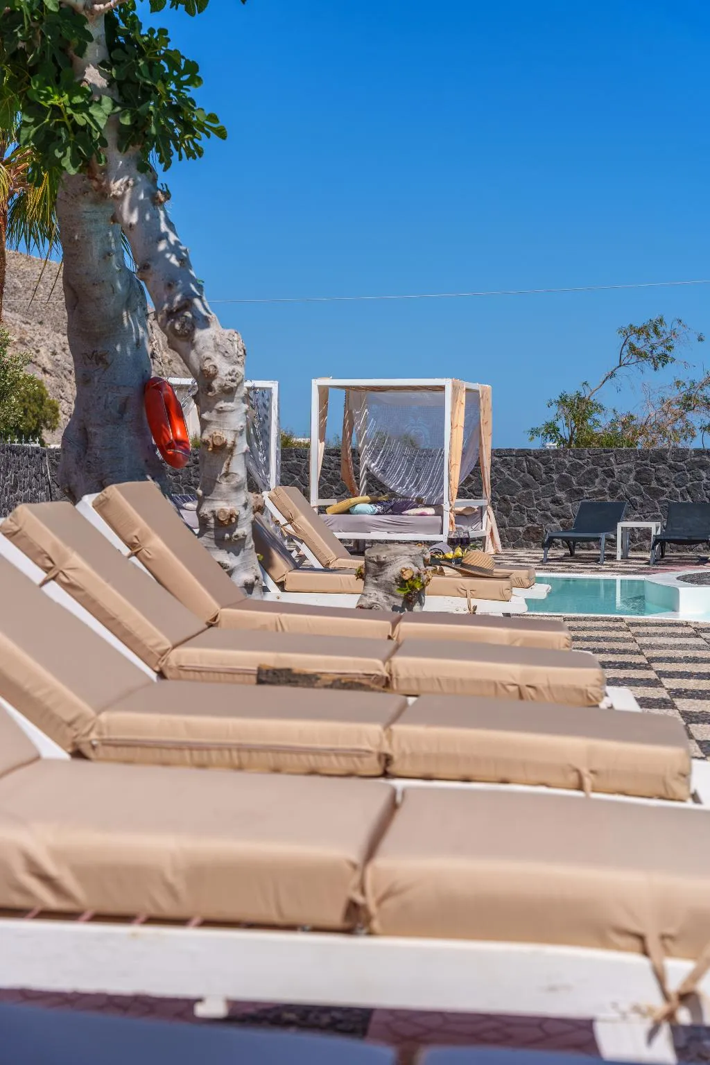 General view, Sandy's Paradise Infinity, Santorini