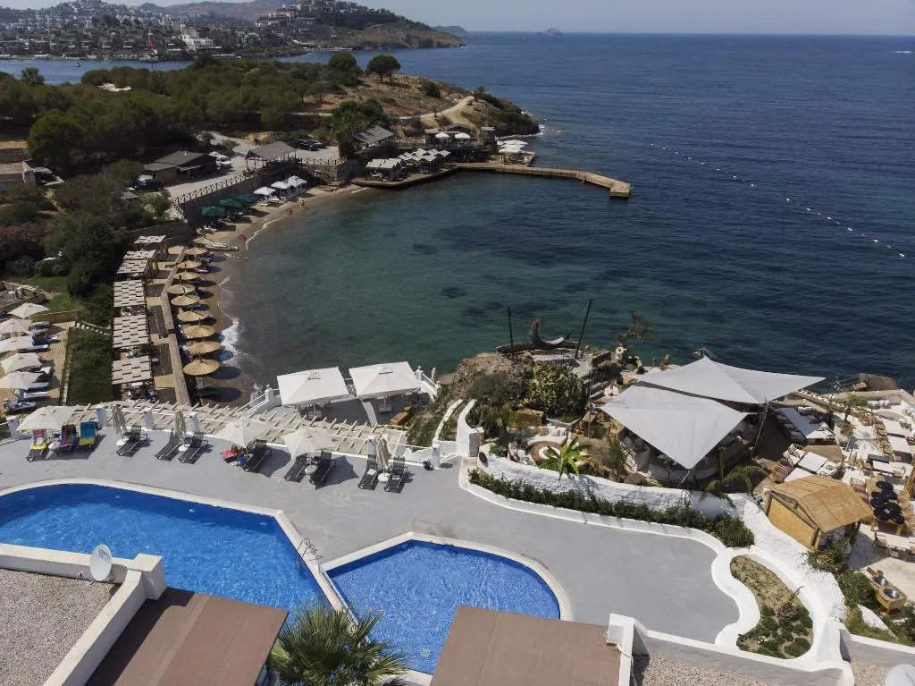 General view, Yaz Beach Hotel, Bodrum
