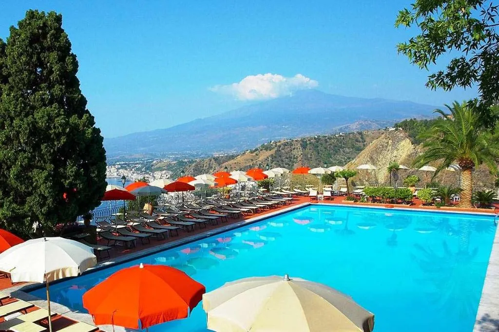Pool, Villa Diodoro, Taormina