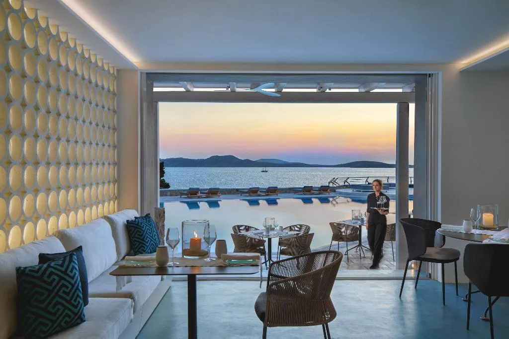 Restaurant, Mykonos Grand Hotel & Resort, Mykonos