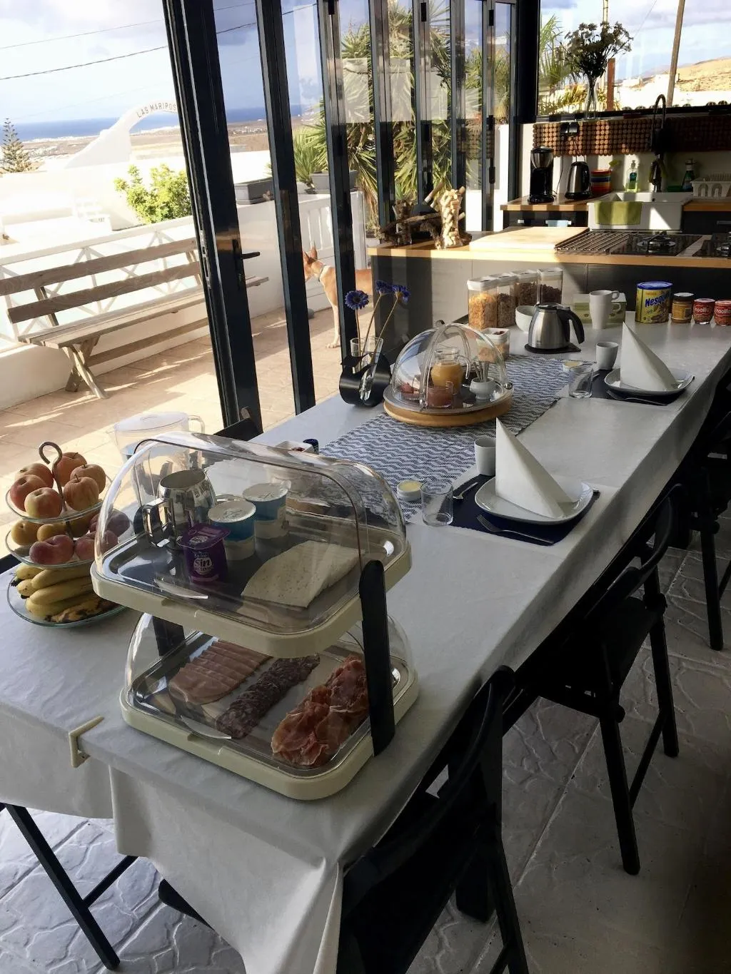 Restaurant, Bnb Los 5 Elementos Lanzarote, Lanzarote
