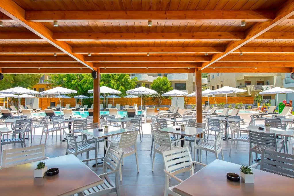 Restaurant, Sunny Days Hotel, Rhodes