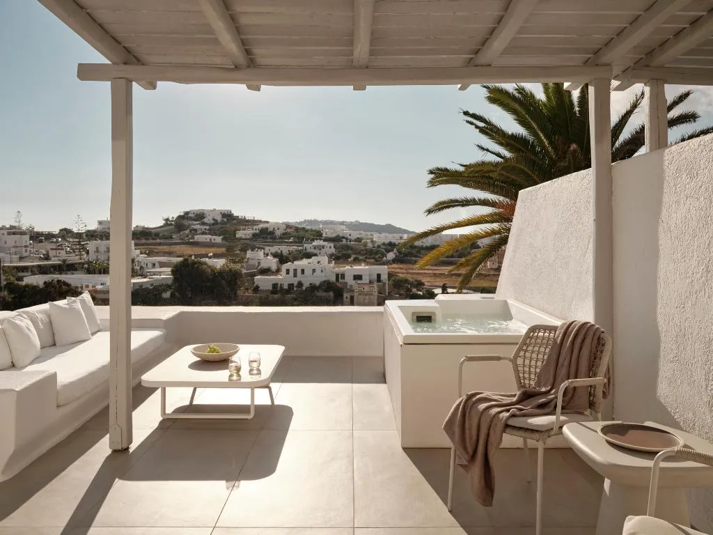 JUNIOR SUITE WITH JACUZZI Room, Andronikos, Mykonos