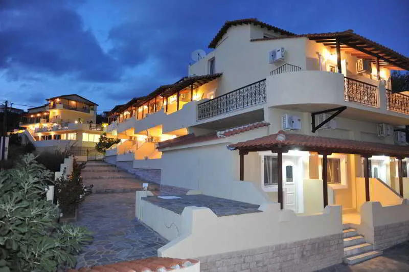 Terrace, Poseidon Villas, Skiathos