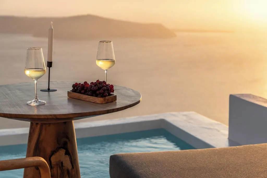 General view, Villa Lukas, Santorini